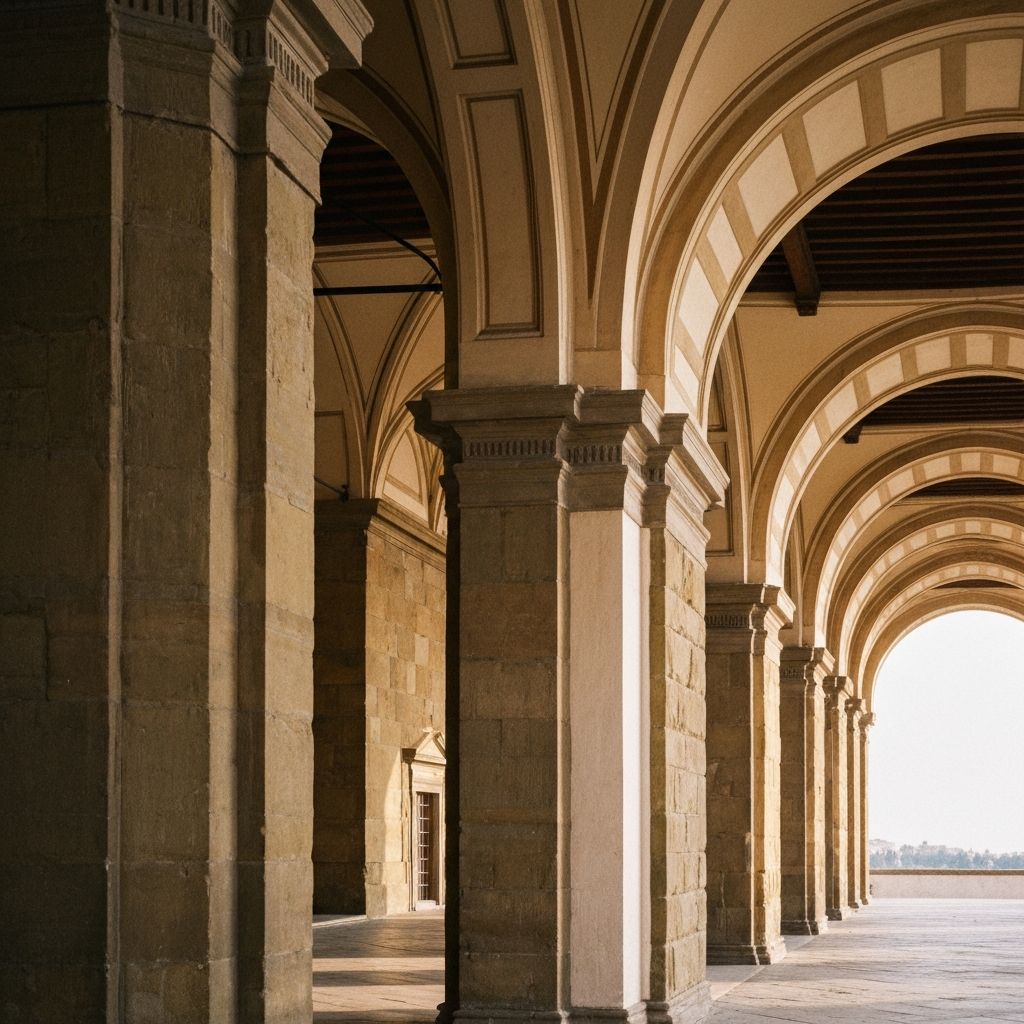 Florentinische Arkaden als Stimmungsbild